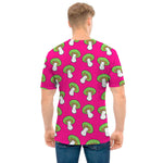 Crazy Mushroom Pattern Print Men's T-Shirt