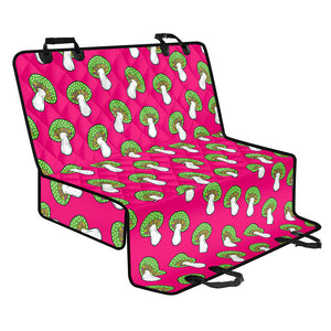 Crazy Mushroom Pattern Print Pet Car Back Seat Cover