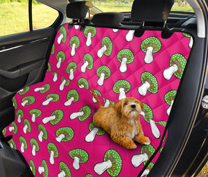 Crazy Mushroom Pattern Print Pet Car Back Seat Cover