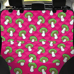 Crazy Mushroom Pattern Print Pet Car Back Seat Cover