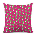 Crazy Mushroom Pattern Print Pillow Cover