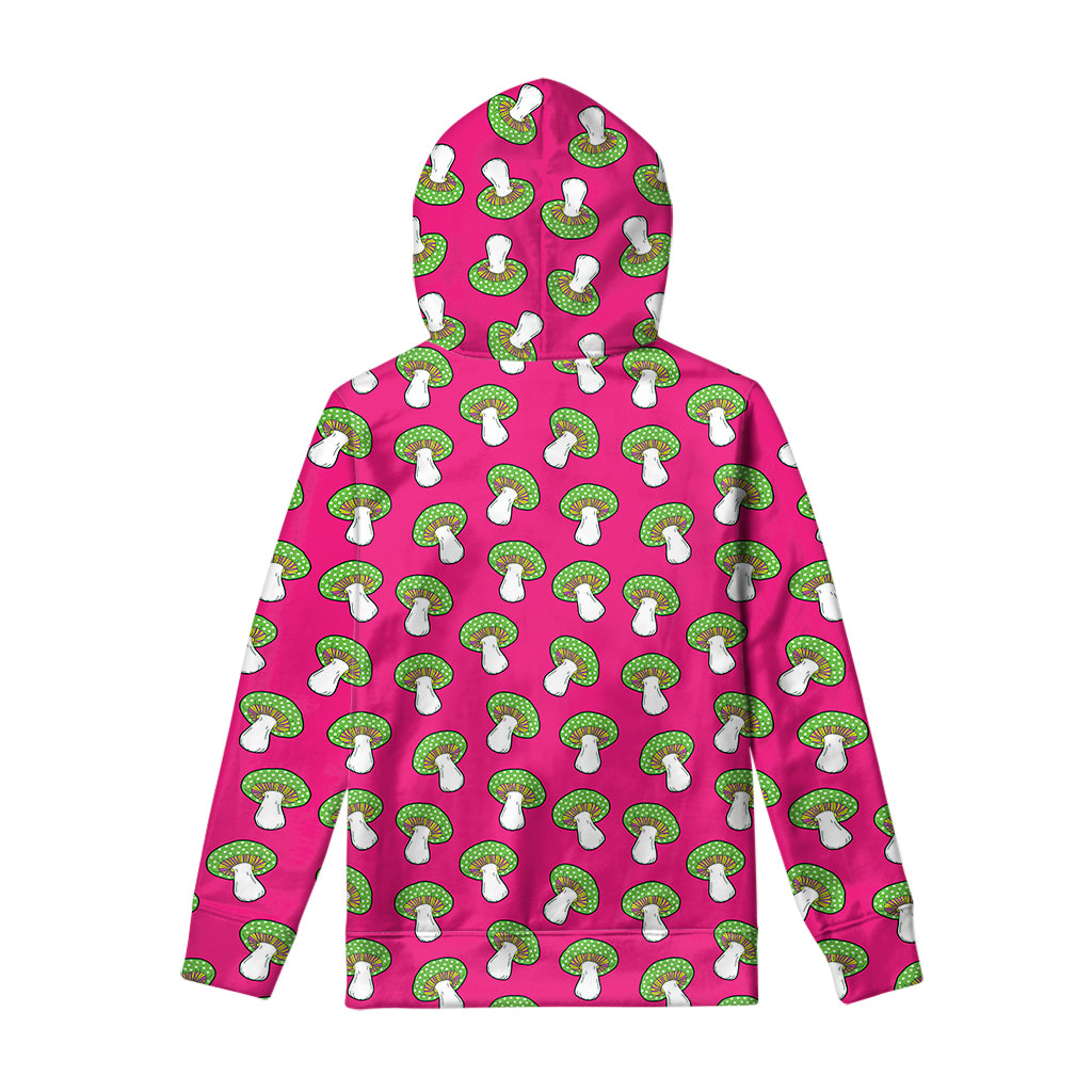 Crazy Mushroom Pattern Print Pullover Hoodie