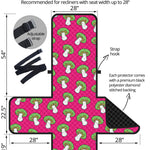 Crazy Mushroom Pattern Print Recliner Protector