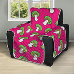 Crazy Mushroom Pattern Print Recliner Protector