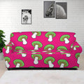 Crazy Mushroom Pattern Print Sofa Cover