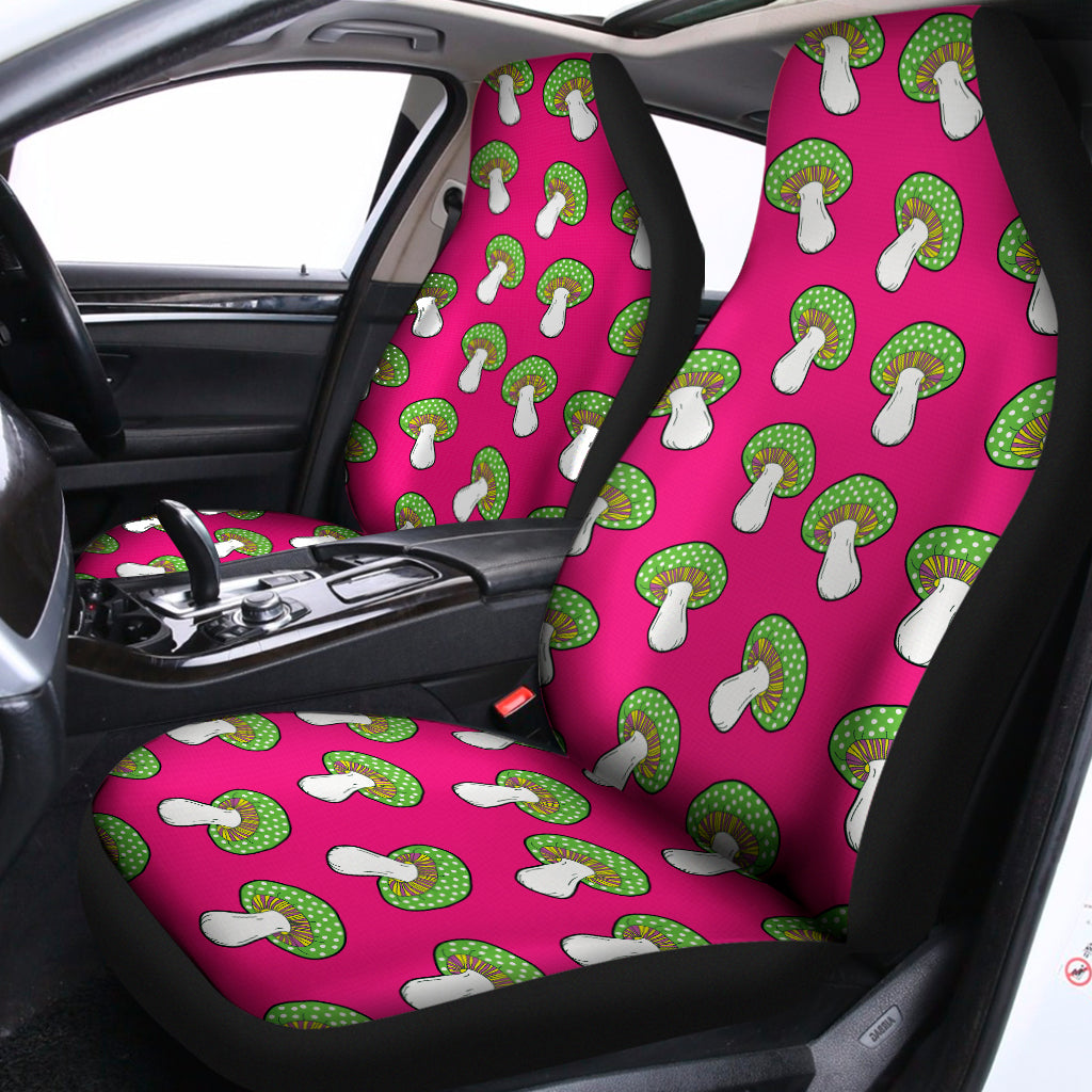 Crazy Mushroom Pattern Print Universal Fit Car Seat Covers