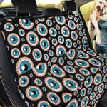 Creepy Eyeball Pattern Print Pet Car Back Seat Cover