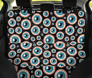 Creepy Eyeball Pattern Print Pet Car Back Seat Cover