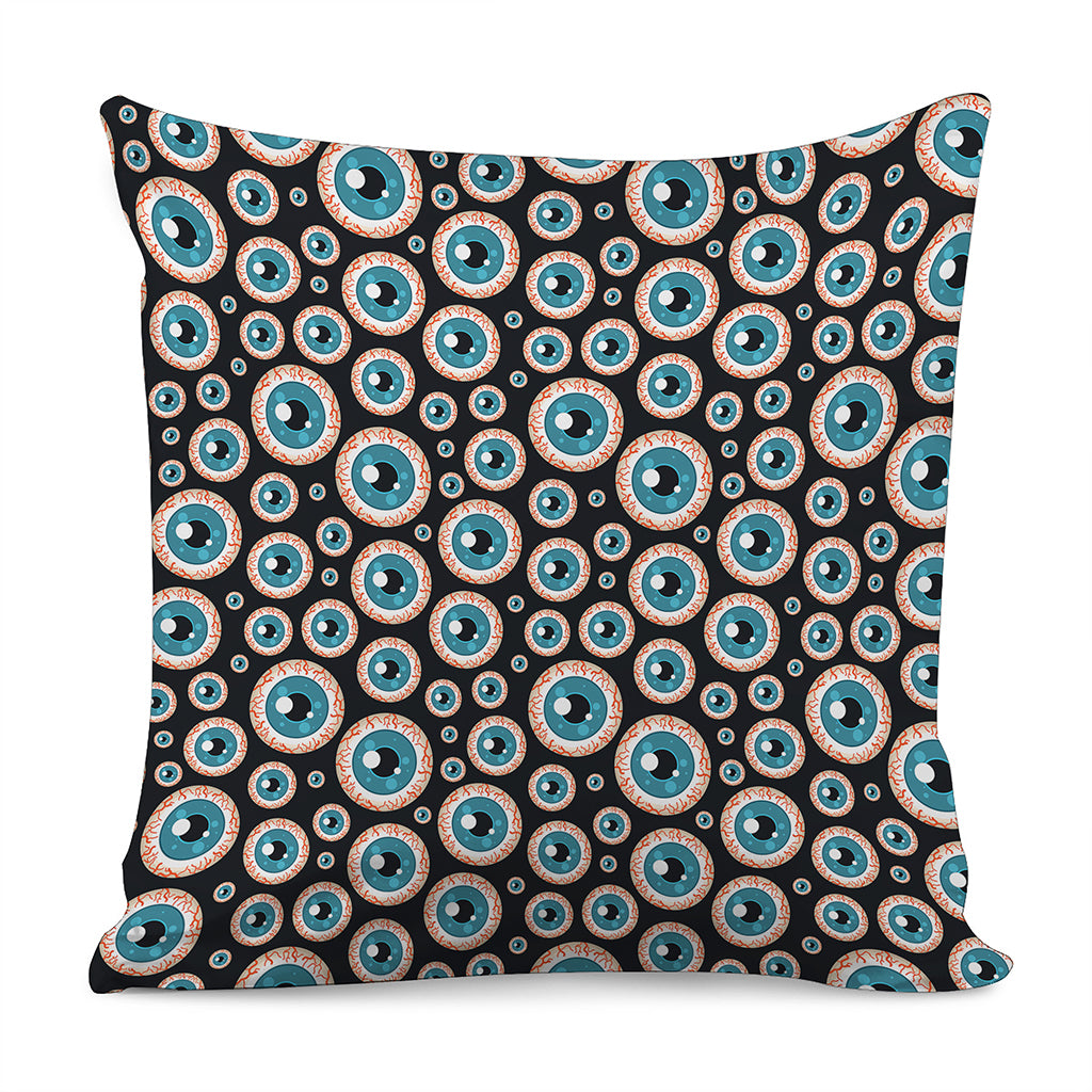 Creepy Eyeball Pattern Print Pillow Cover