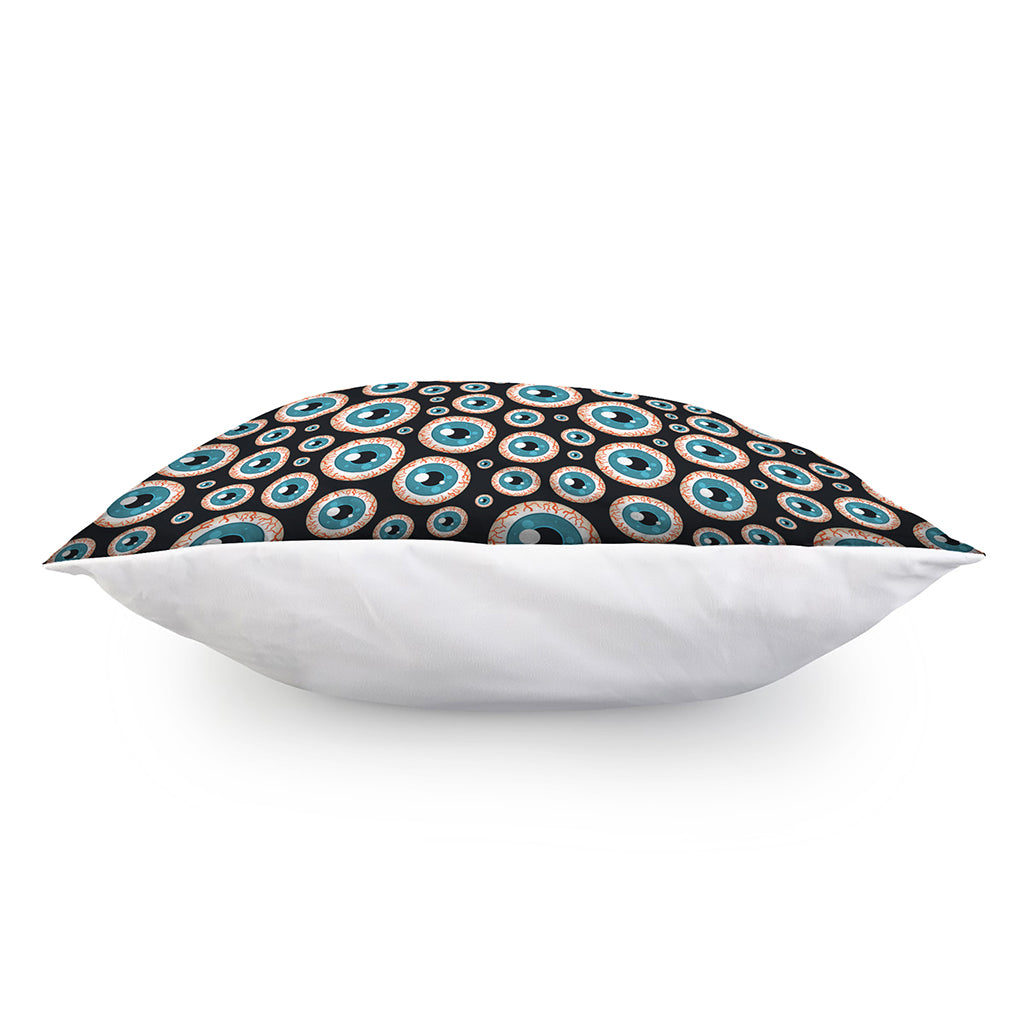 Creepy Eyeball Pattern Print Pillow Cover