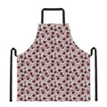 Creepy Red Eyeball Pattern Print Apron
