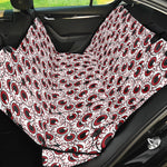 Creepy Red Eyeball Pattern Print Pet Car Back Seat Cover