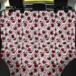 Creepy Red Eyeball Pattern Print Pet Car Back Seat Cover