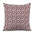 Creepy Red Eyeball Pattern Print Pillow Cover