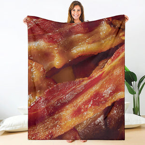 Crispy Bacon Print Blanket