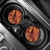 Crispy Bacon Print Car Coasters