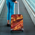 Crispy Bacon Print Luggage Cover
