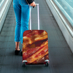 Crispy Bacon Print Luggage Cover