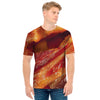 Crispy Bacon Print Men's T-Shirt