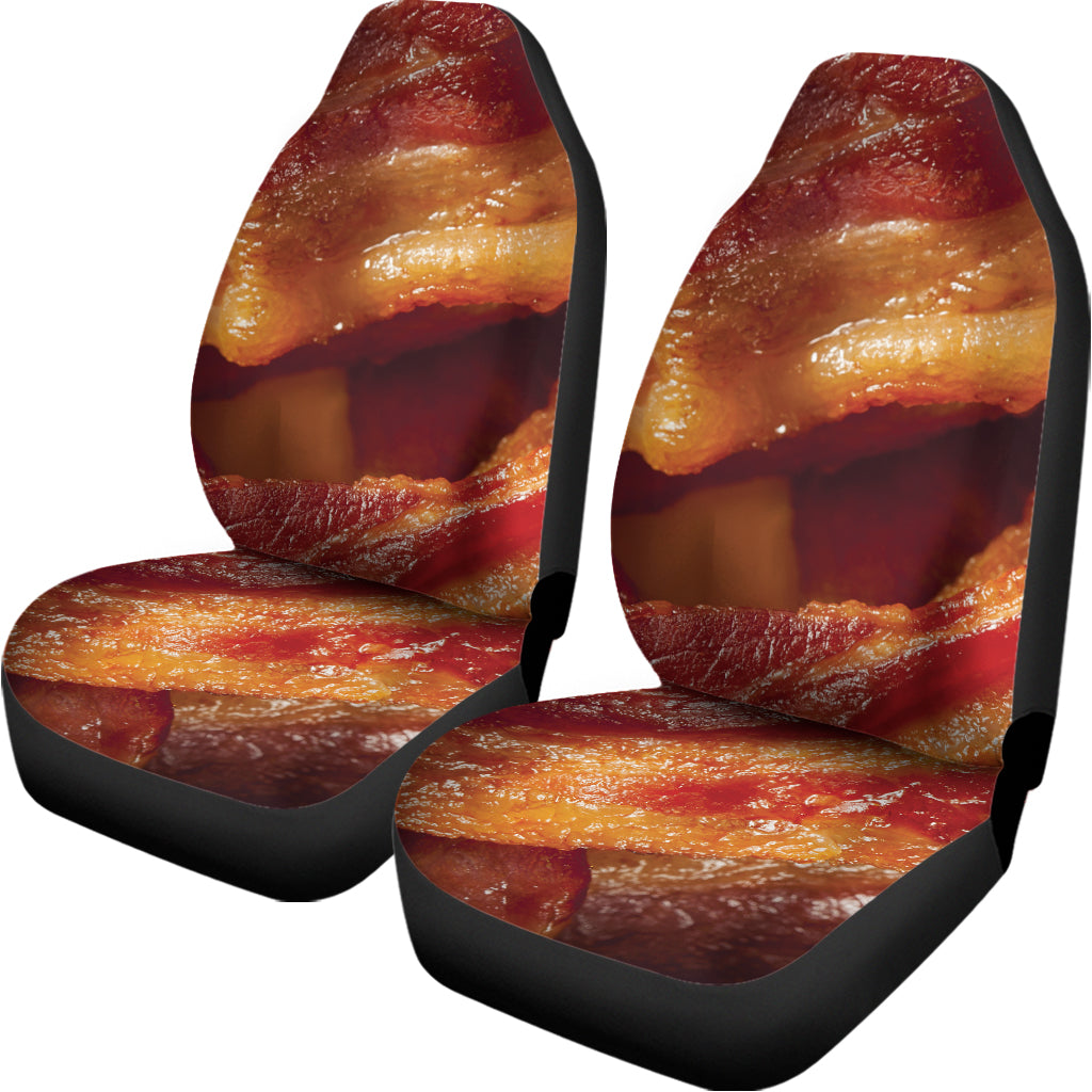 Crispy Bacon Print Universal Fit Car Seat Covers