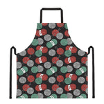Crochet Yarn Pattern Print Apron