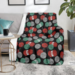 Crochet Yarn Pattern Print Blanket