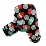 Crochet Yarn Pattern Print Boxing Gloves