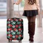 Crochet Yarn Pattern Print Luggage Cover