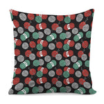 Crochet Yarn Pattern Print Pillow Cover
