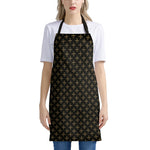 Cross Orthodox Pattern Print Apron
