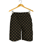 Cross Orthodox Pattern Print Men's Shorts