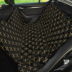 Cross Orthodox Pattern Print Pet Car Back Seat Cover