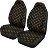 Cross Orthodox Pattern Print Universal Fit Car Seat Covers