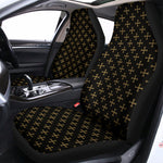 Cross Orthodox Pattern Print Universal Fit Car Seat Covers