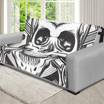 Cross Piston Mechanic Skull Print Futon Protector