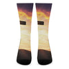 Crucifixion Of Jesus Christ Print Crew Socks