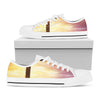 Crucifixion Of Jesus Christ Print White Low Top Shoes