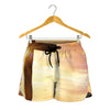 Crucifixion Of Jesus Christ Print Women's Shorts