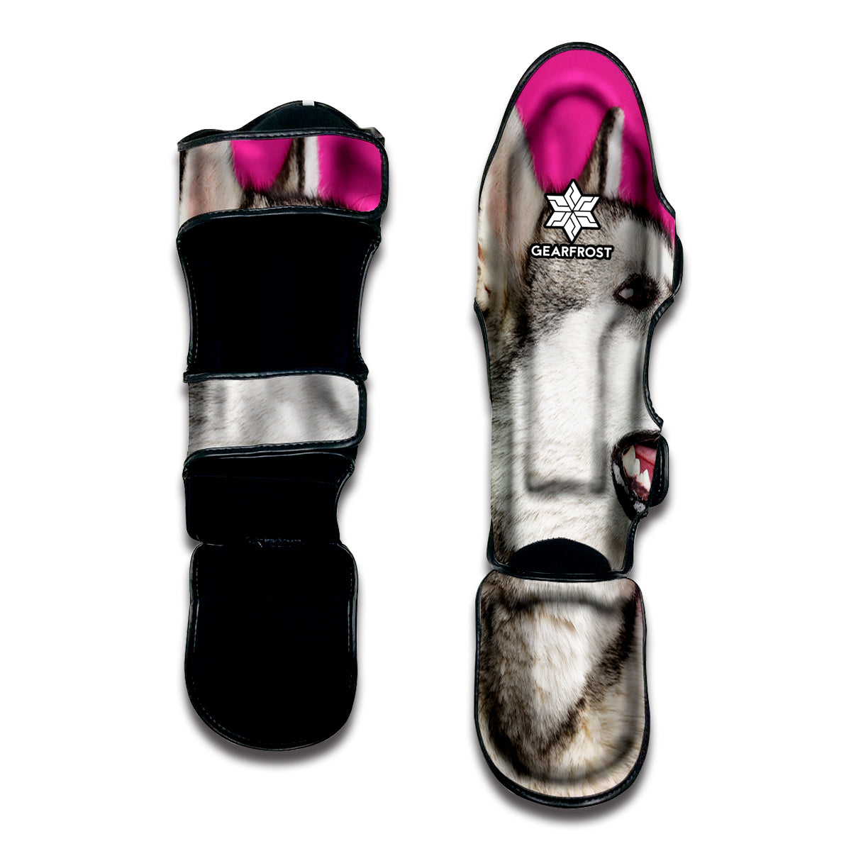 Cute Alaskan Malamute Print Muay Thai Shin Guard