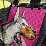 Cute Alaskan Malamute Print Pet Car Back Seat Cover