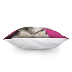 Cute Alaskan Malamute Print Pillow Cover