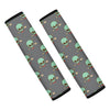 Cute Alien With Bow Tie Print Car Seat Belt Covers