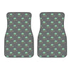 Cute Alien With Bow Tie Print Front Car Floor Mats