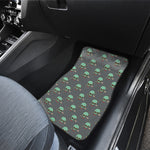 Cute Alien With Bow Tie Print Front Car Floor Mats