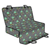 Cute Alien With Bow Tie Print Pet Car Back Seat Cover