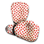 Cute Apple Pattern Print Boxing Gloves