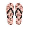 Cute Apple Pattern Print Flip Flops