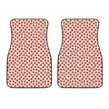 Cute Apple Pattern Print Front Car Floor Mats