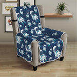 Cute Astronaut Pattern Print Armchair Protector