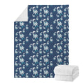 Cute Astronaut Pattern Print Blanket
